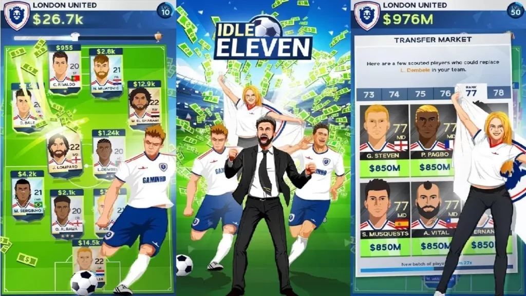 Idle Eleven Mod Apk