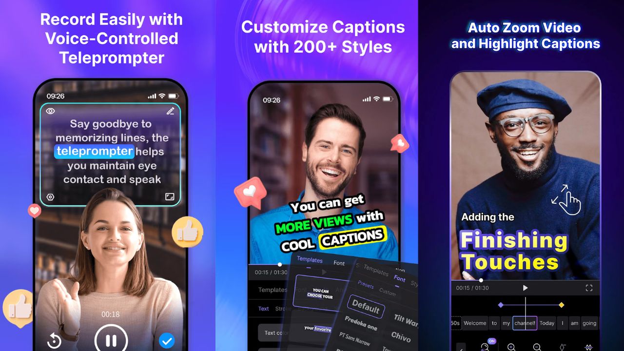 Blink Captions And Teleprompter Mod Apk