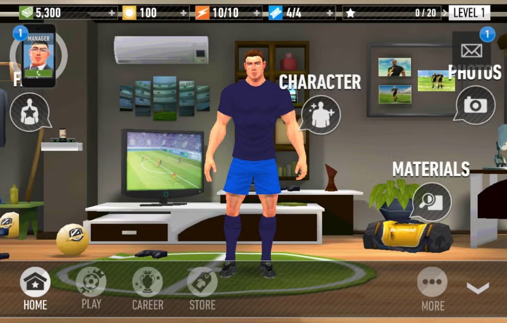 Download Be A Legend Soccer Champions Mod Apk