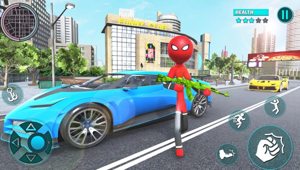 Rope Hero Spider Stickman War 2 Download Rope Hero Spider Stickman War Mod Apk