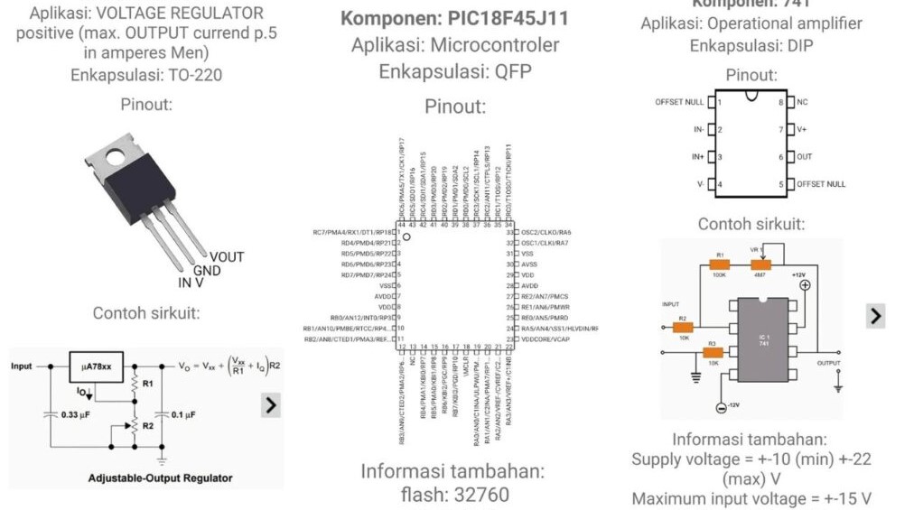 Electronic Component Pinouts Mod Apk