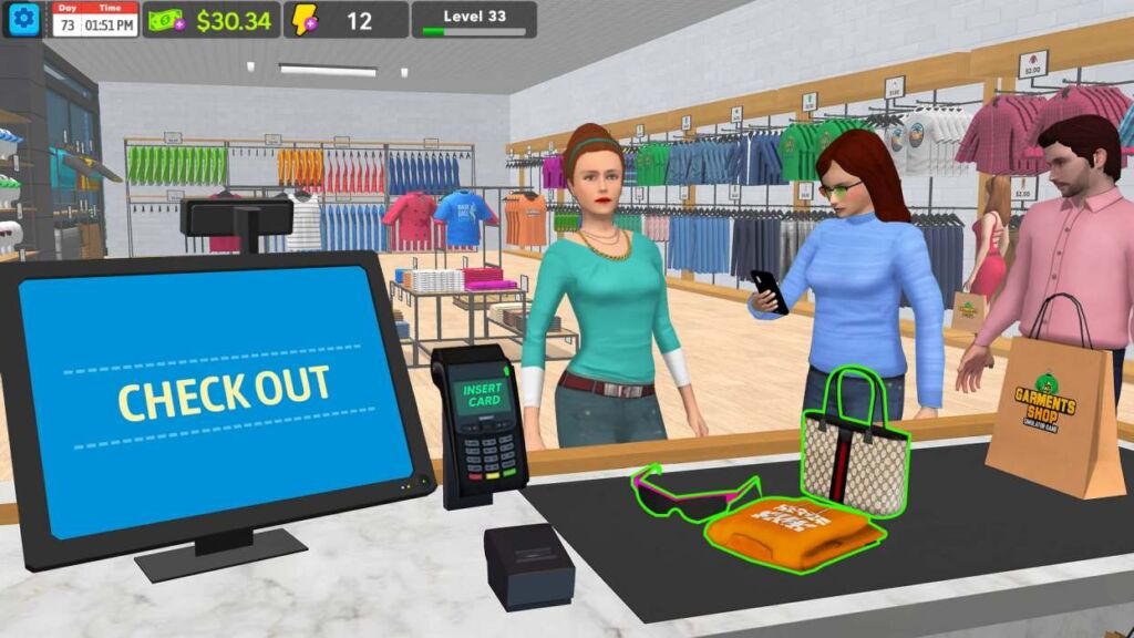 Garments Shop Simulator Game Mod Apk