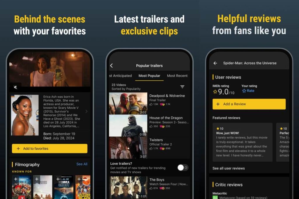 Imdb Mod Apk