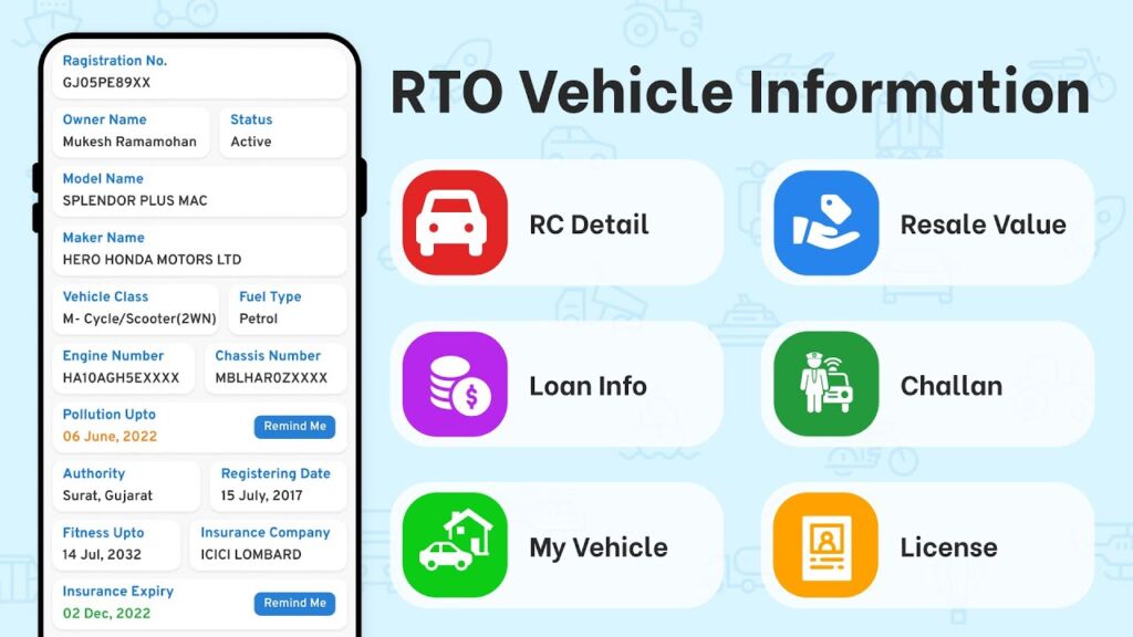 Rto Vehicle Information Mod Apk