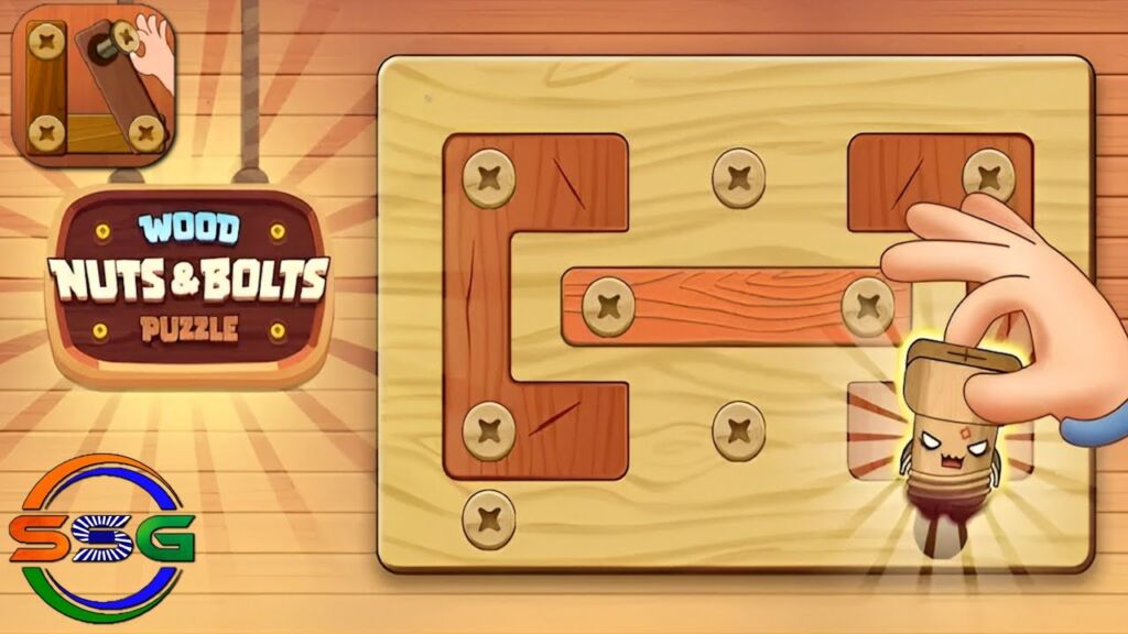 Wood Nuts & Bolts Puzzle Mod Apk