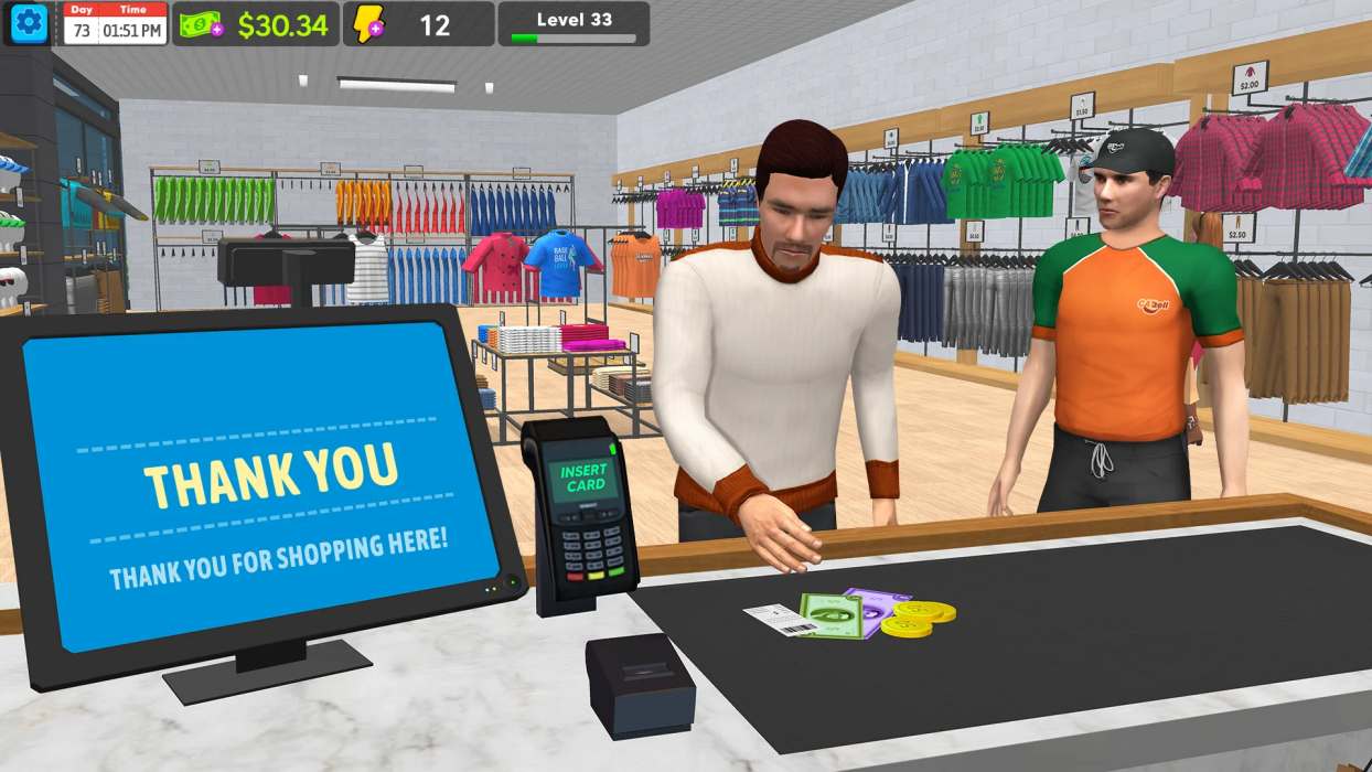 Download Garments Shop Simulator Game Mod Apk