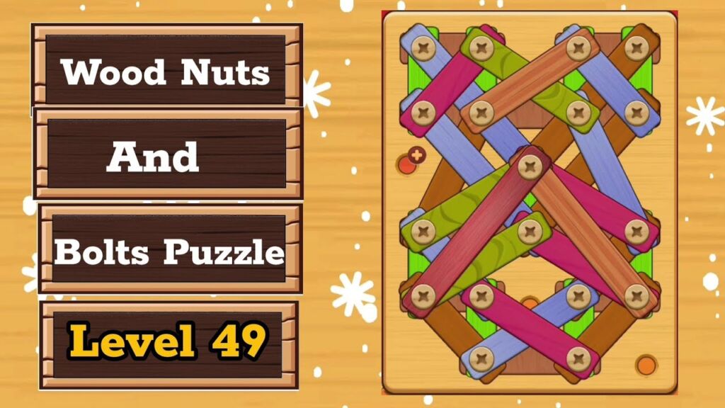 Download Wood Nuts & Bolts Puzzle Mod Apk