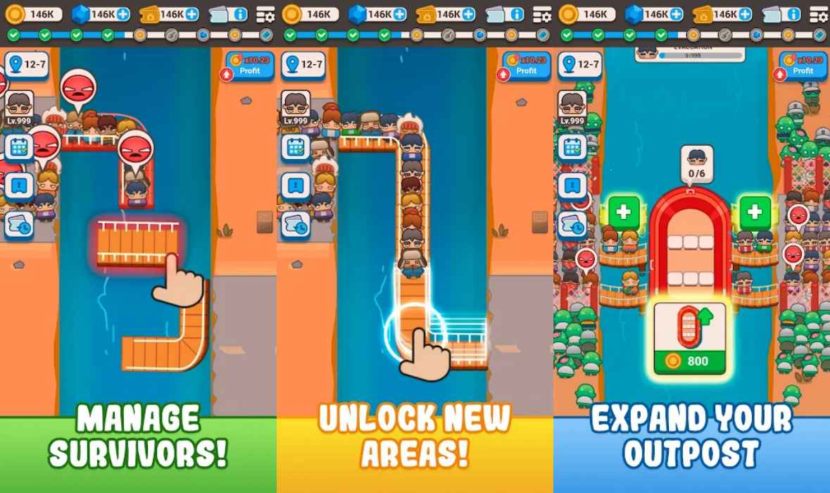 Idle Outpost Business Games Apk