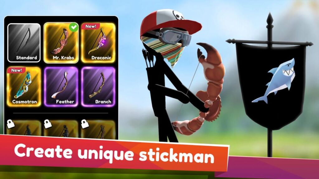 Stickman Archer Online Mod Apk