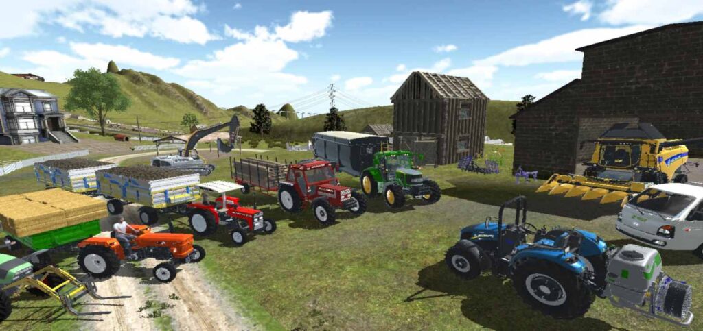 Tractor Forest Farm Simulator Apk