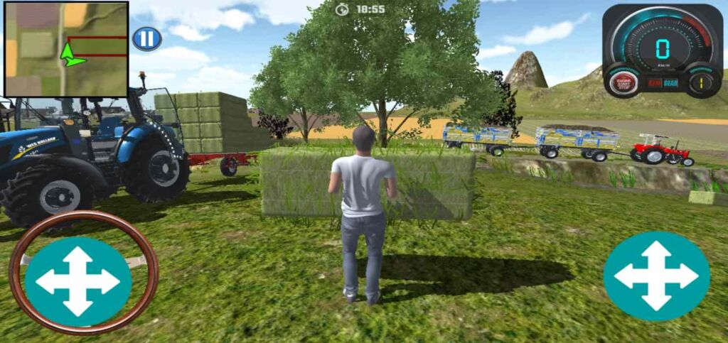 Tractor Forest Farm Simulator Mod Apk