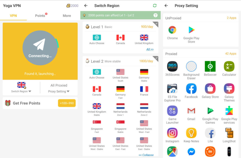 Yoga Vpn Secure Proxy Vpn Mod Apk