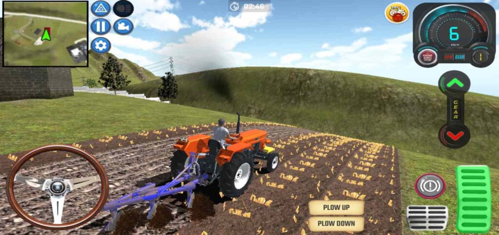 Download Tractor Forest Farm Simulator Mod Apk