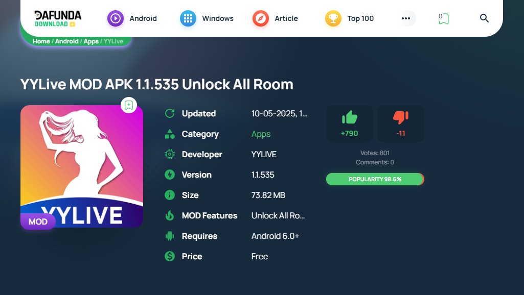Download YYlive Apk